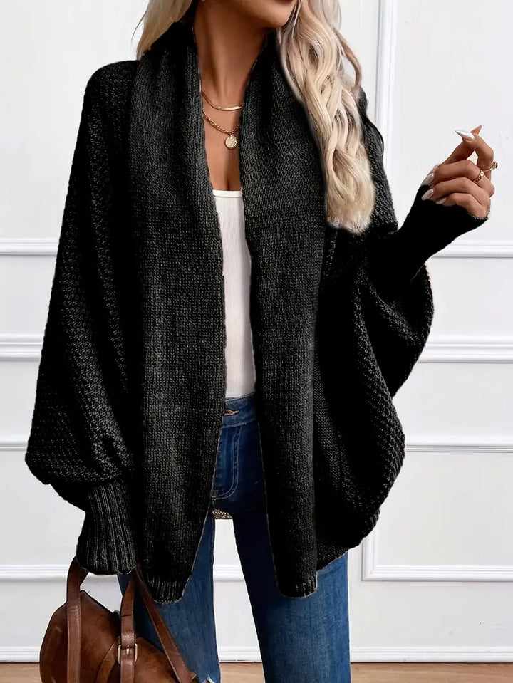 Drune | Lässige Oversized Gestrickte Weste Für Damen