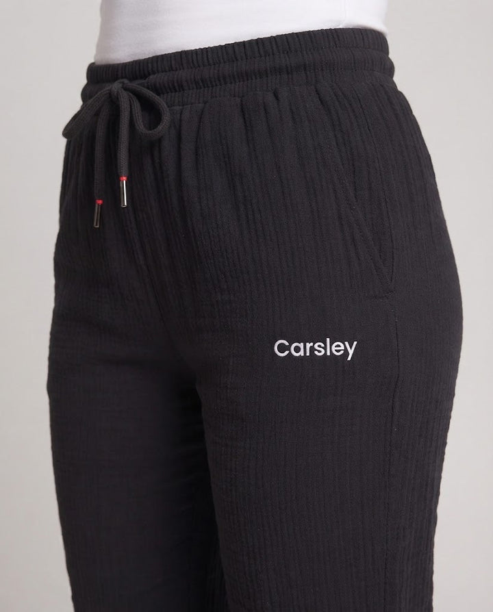 Damen Bequeme Freizeithose mit Lockerer Passform Drune