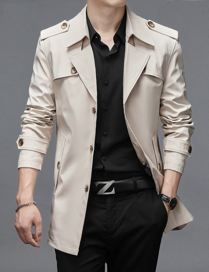 Drune | Klassischer Trenchcoat