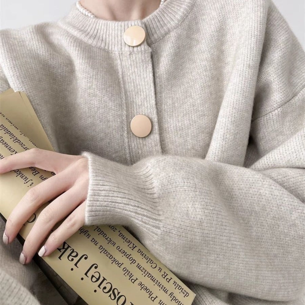 Drune | Strickjacke mit Knopfverschluss für Damen