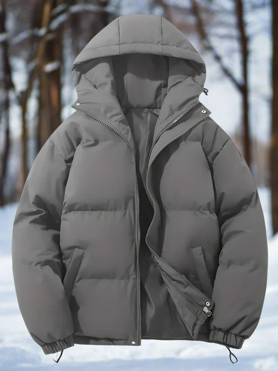Drune | Daunenjacke - Warm isoliert - Gestepptes Design - Mit Kapuze und Reißverschluss