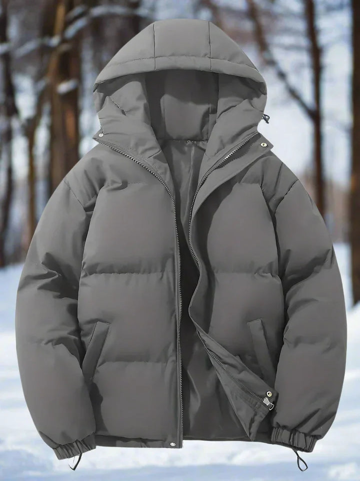 Drune | Daunenjacke - Warm isoliert - Gestepptes Design - Mit Kapuze und Reißverschluss