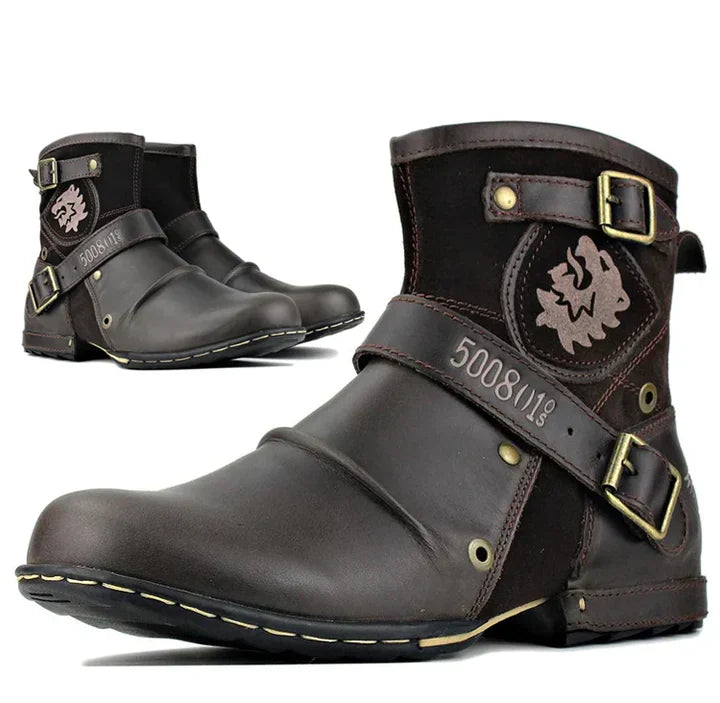Drune | Herrenstiefel Mit Robuster Sohle