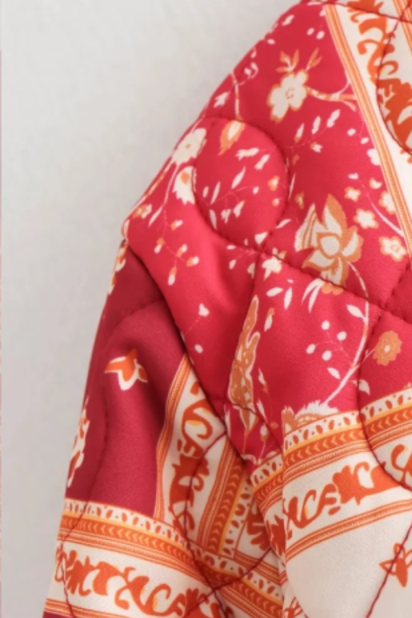Drune | Gedruckte Baumwolljacke
