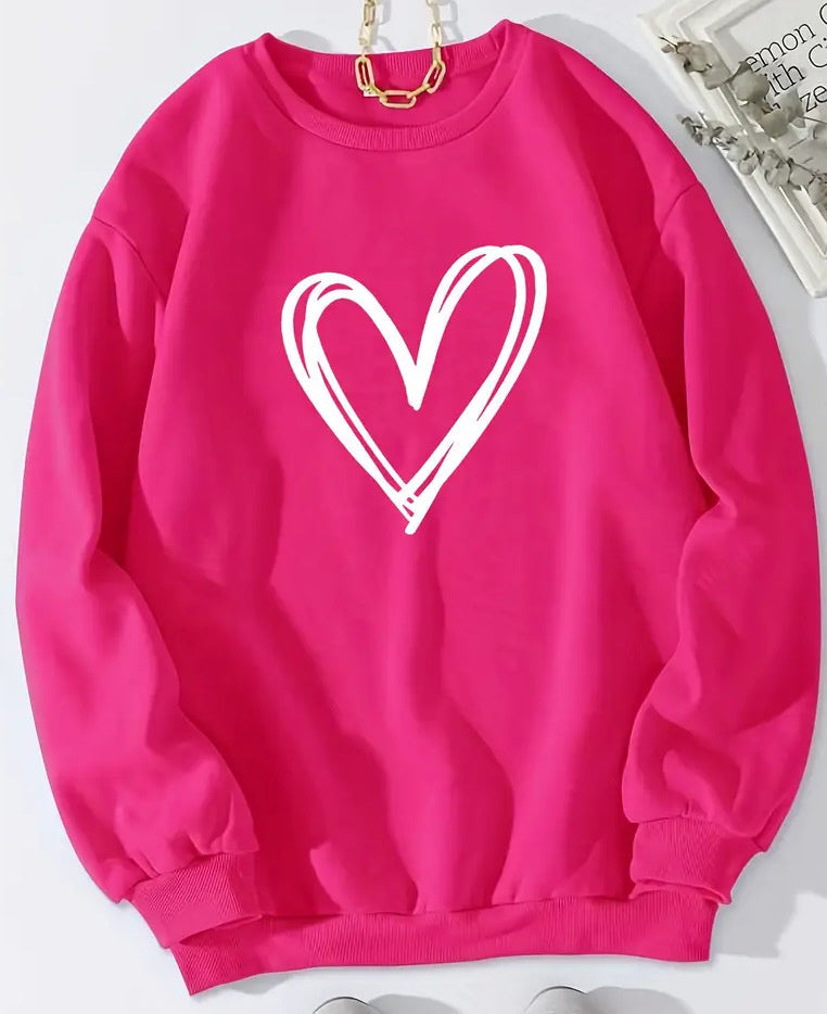 Drune | Print Rundhals-Langarmsweatshirt