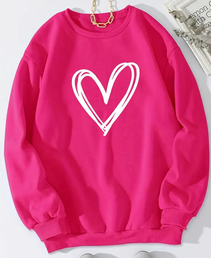 Drune | Print Rundhals-Langarmsweatshirt
