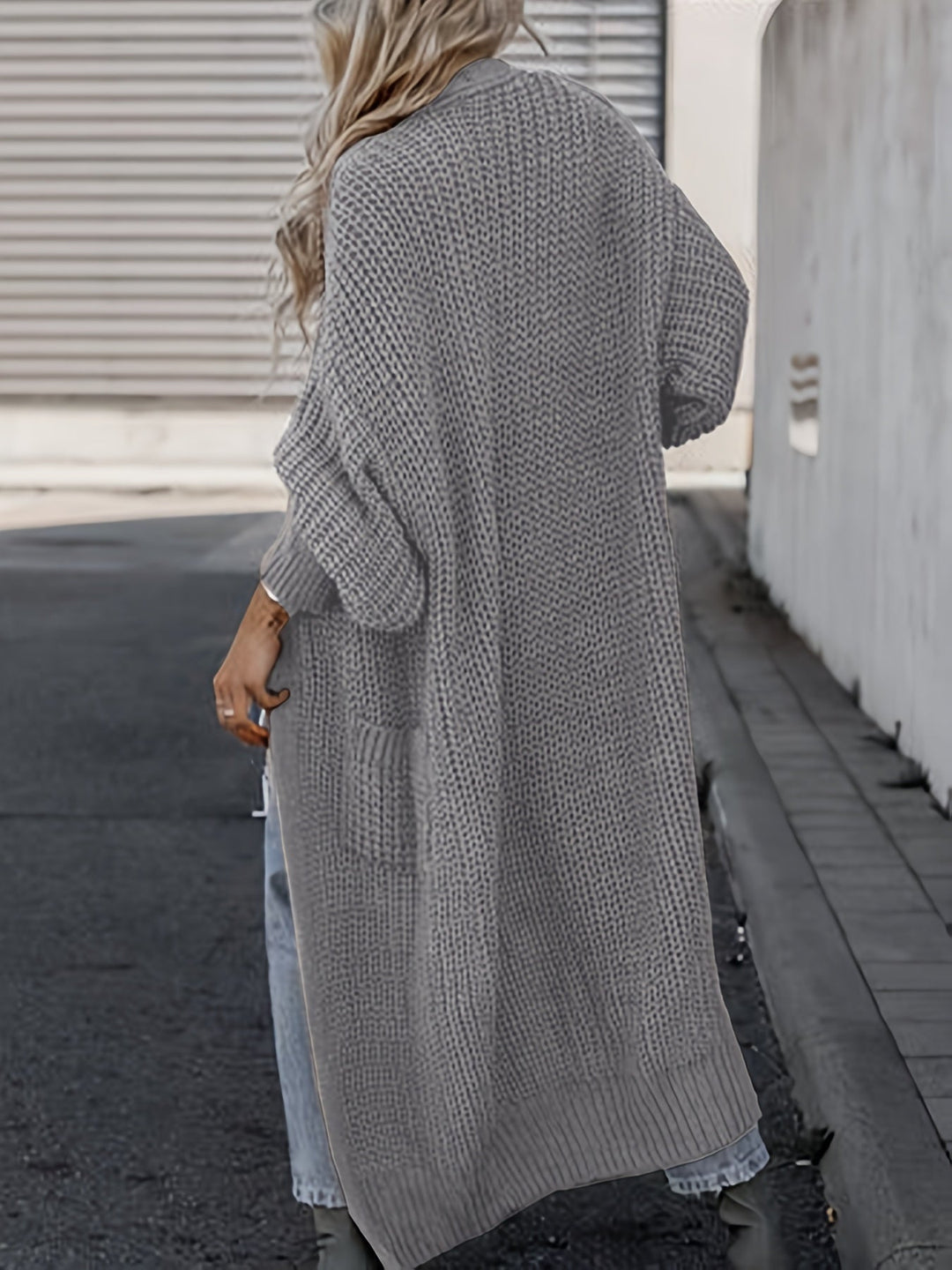 Drune Strickcardigan Aus Wolle Mit Taschen Für Damen | Perfekt Für Den Alltag