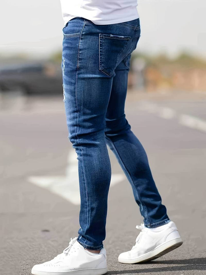 Drune | zerrissene jeans für männer