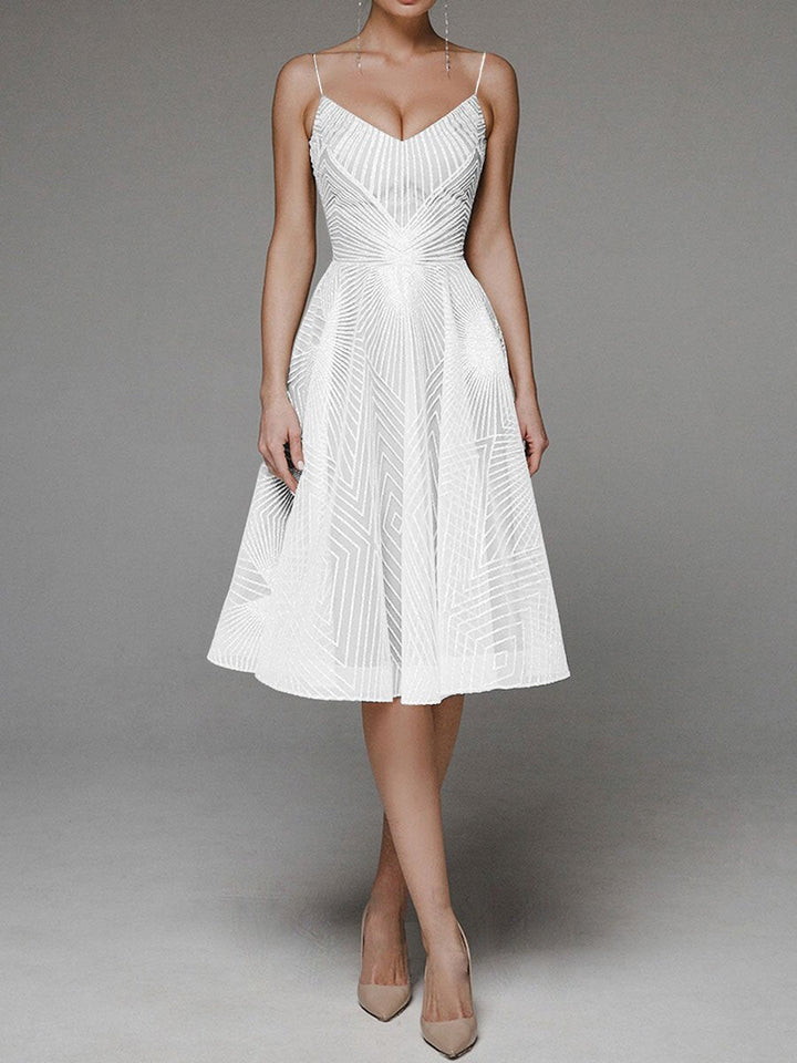 Drune | Sommerliches Trägerkleid Mit Stickerei