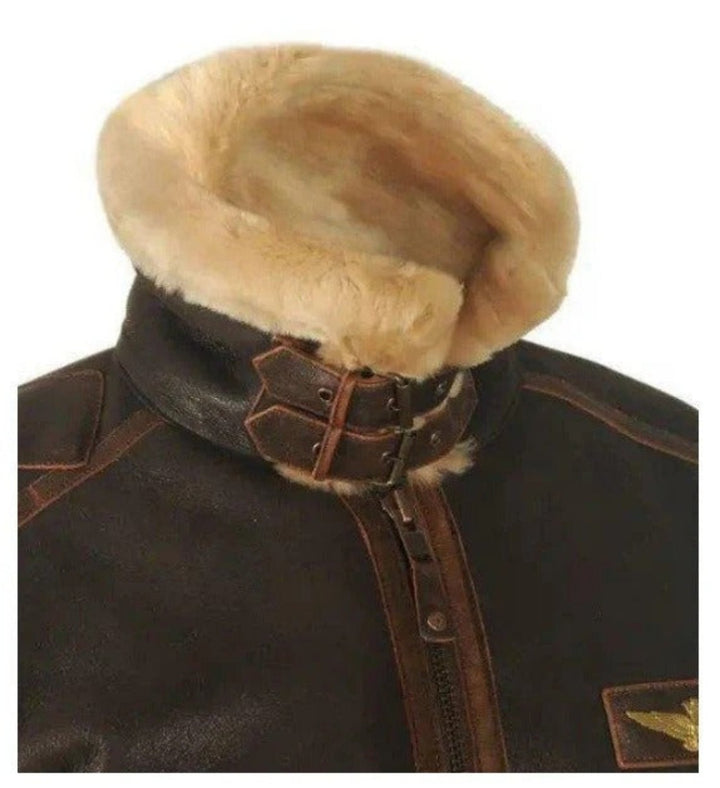 Drune | Fliegerjacke Vintage Stil Winterjacke - Klassische Pilotenjacke für Herbst und Winter