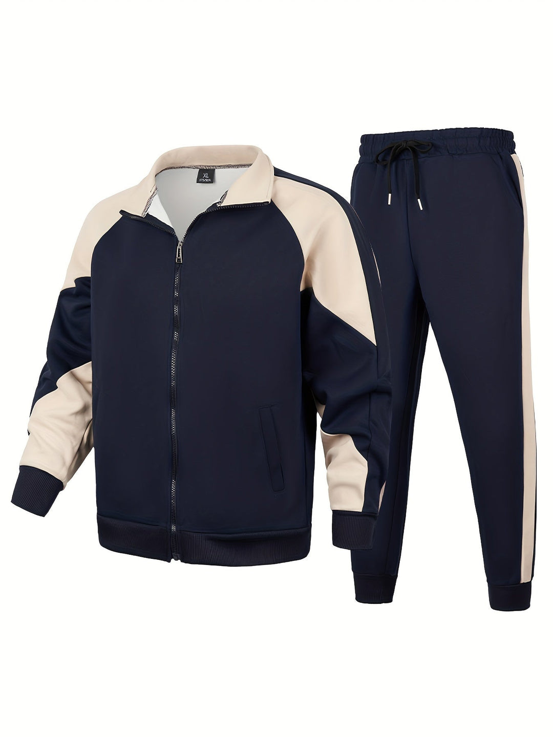 Drune | Casual mit langärmliger Jacke und Hose für Herren - Perfekt für zwanglose Tage