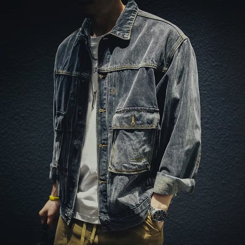 Drune | Jeansjacke Herren