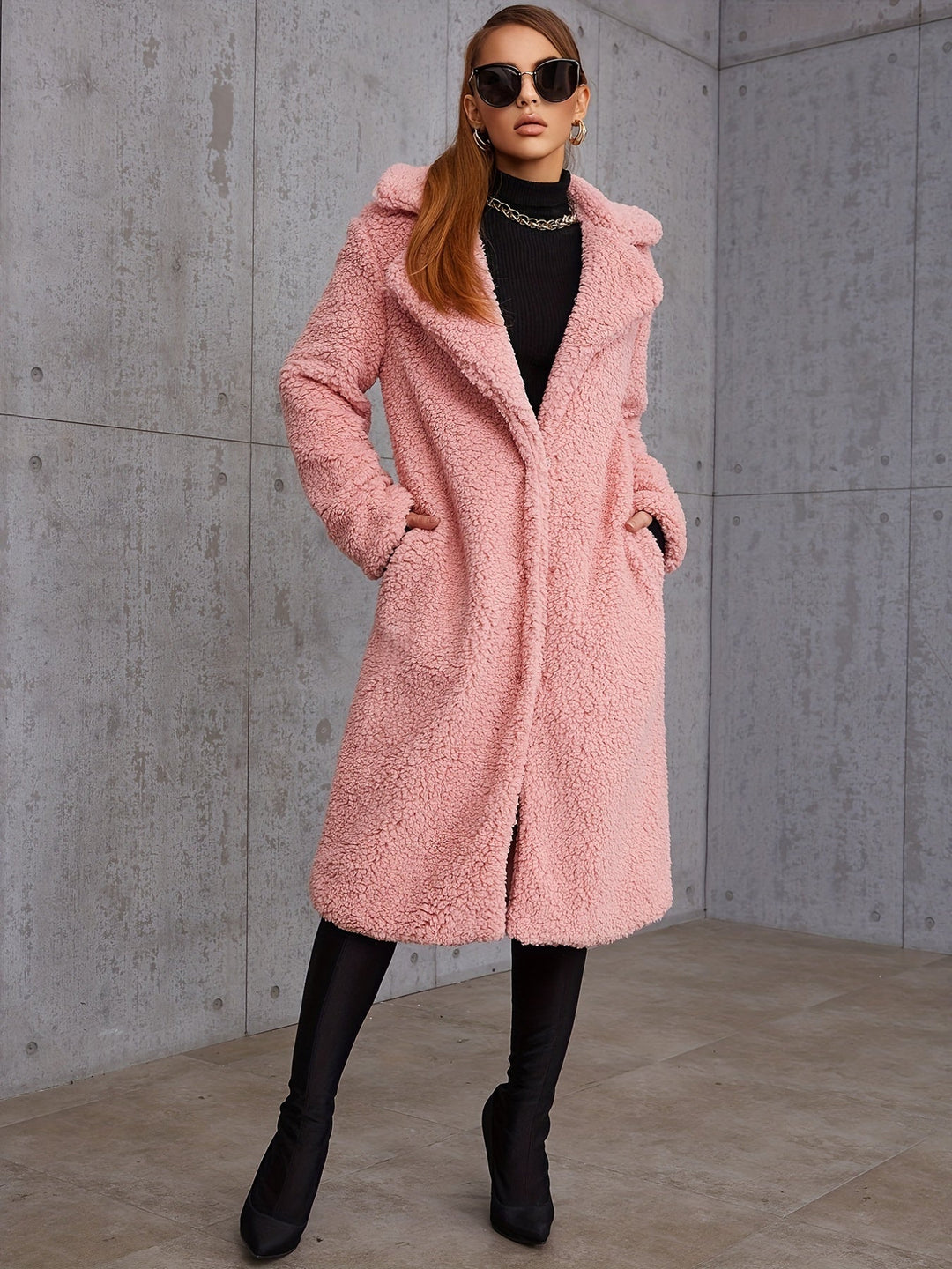 Drune | Teddy - Mantel - Kuscheliger Winter - Traum