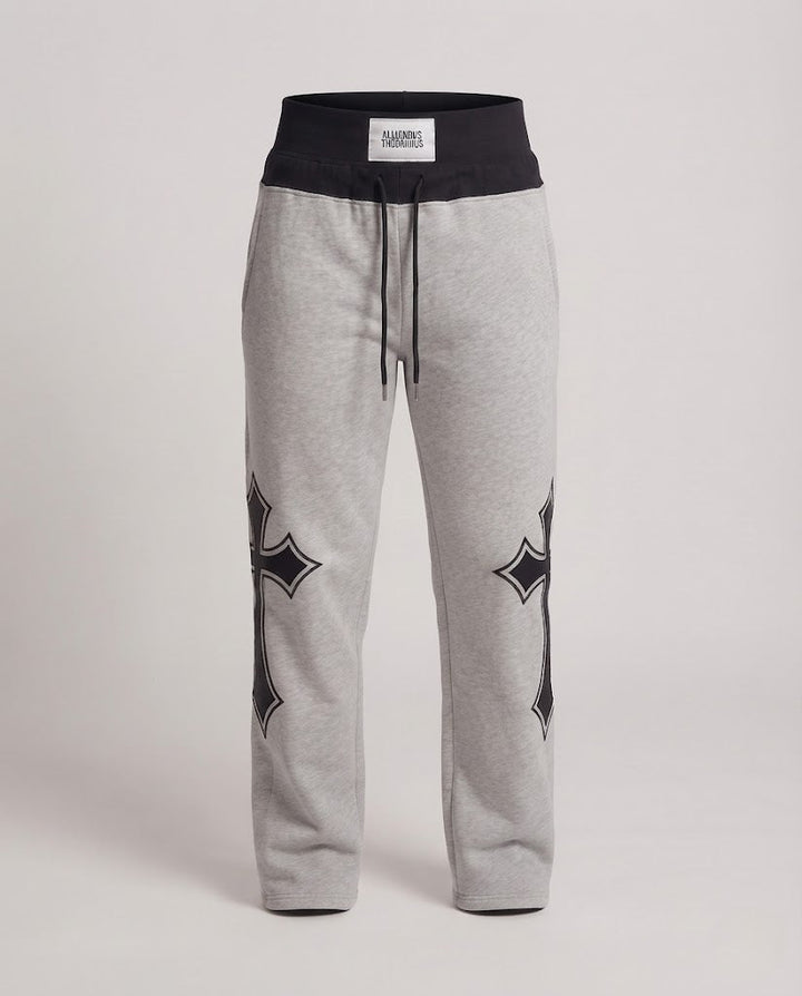 Damen Sport-Jogginghosen mit hoher Taille und grafischen Details Drune