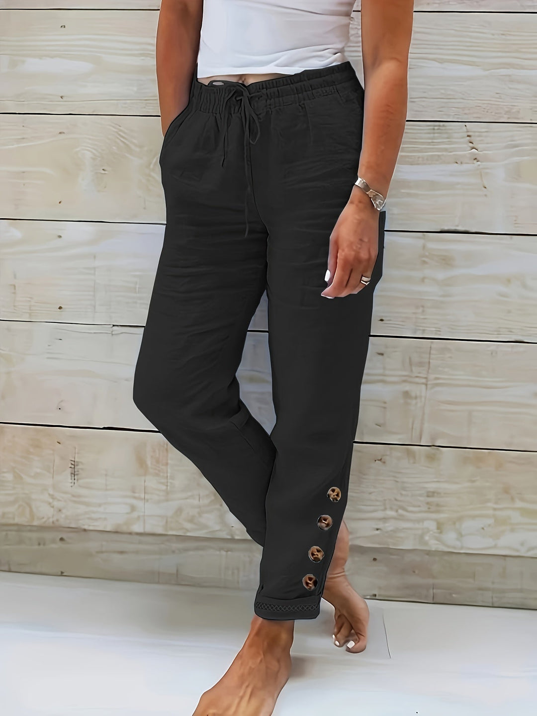 Drune | Jogginghose Mit Kordelzug Für Damen