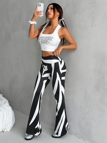 Drune | High-Waist-Stretchhose für Damen