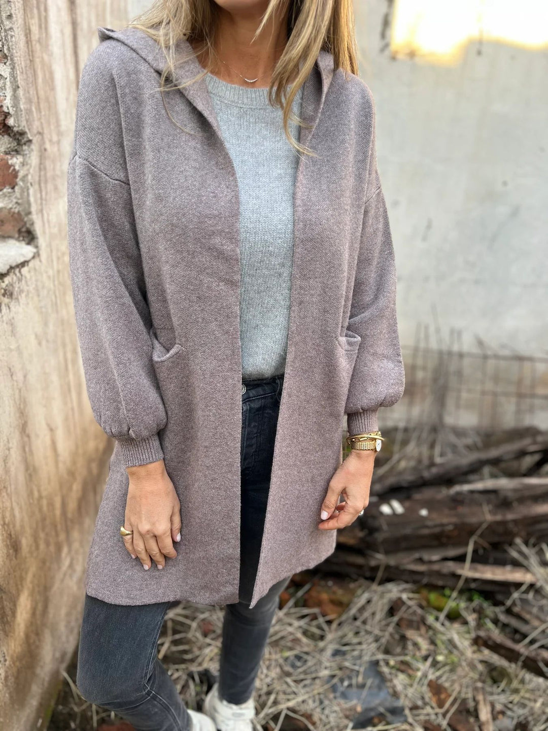 Drune | Casual-Jacke mit Kapuze und Taschen