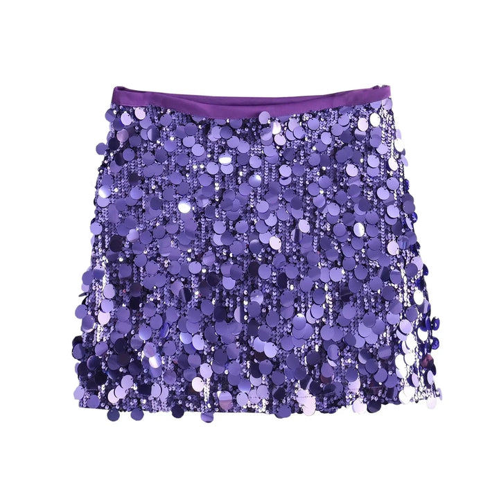 Drune | Glamour in Motion: Mini-Paillettenrock 2024 für Damen