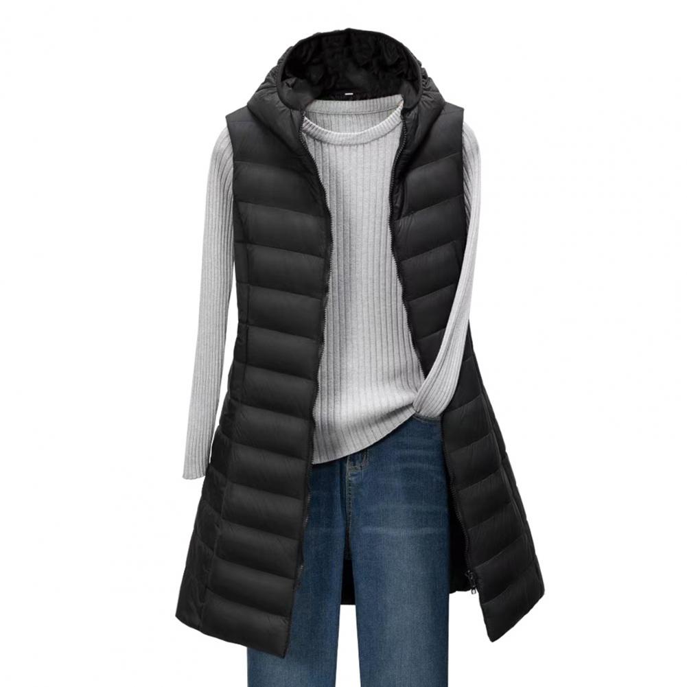 Drune Langer Bodywarmer | Bequeme, elegante, länger gefütterte Jacke