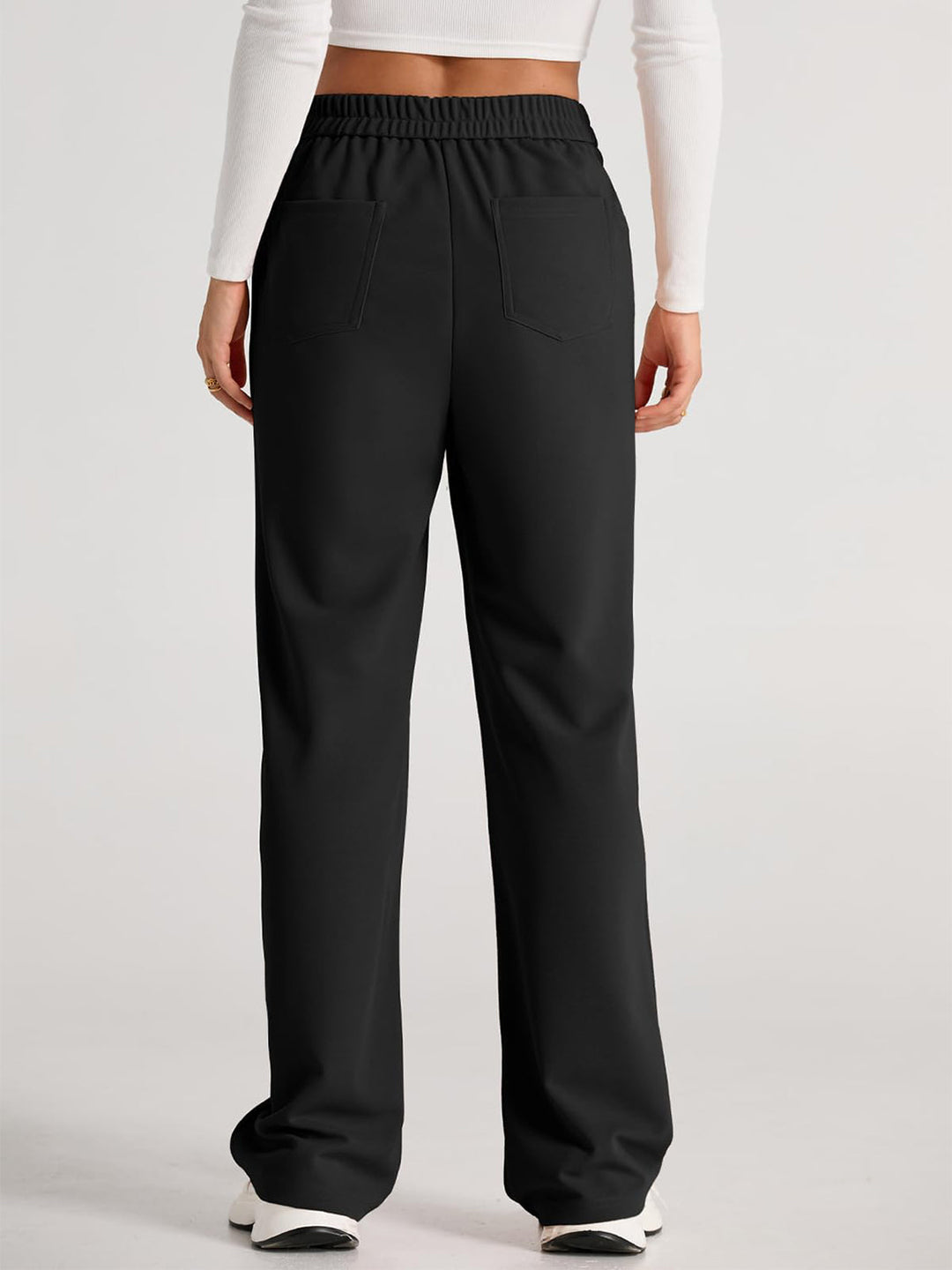Drune | Taille Weite Hose Mit Taschen Elegant Und Komfortabel