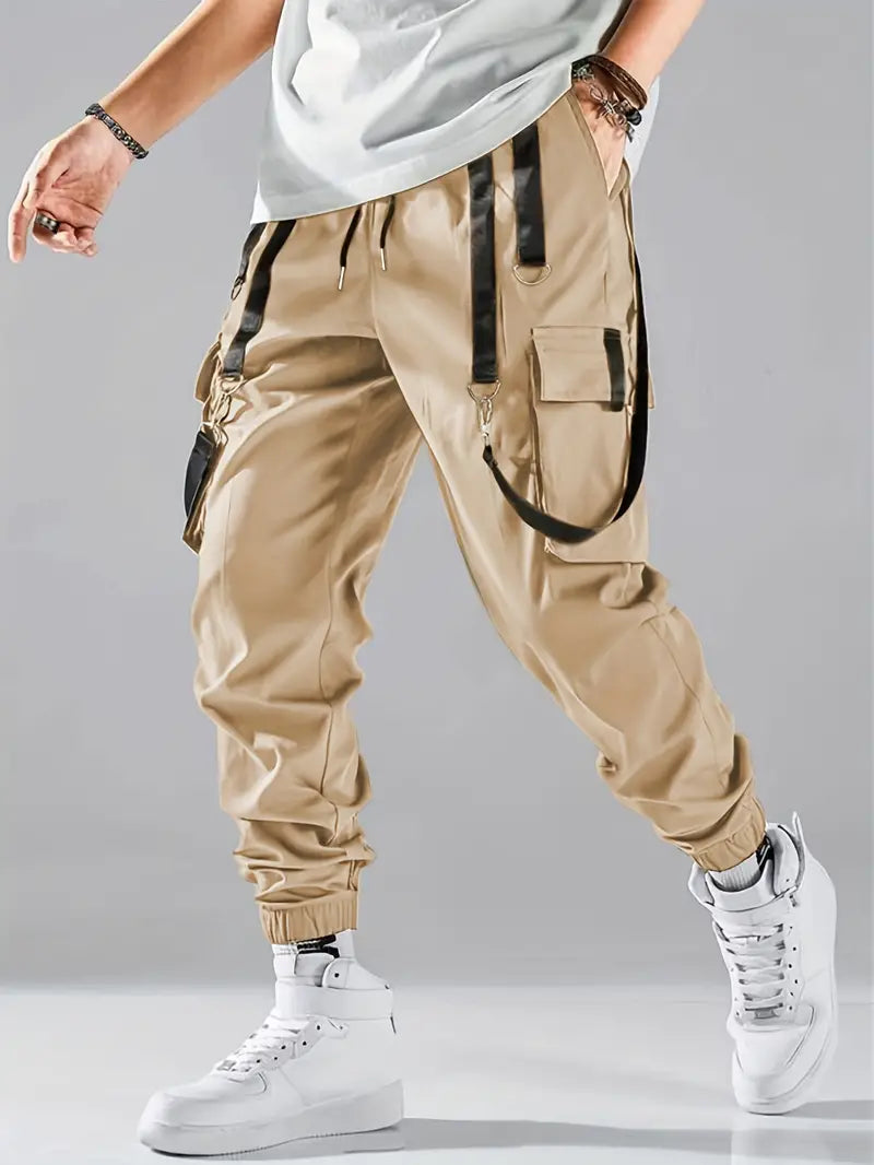Drune | trendige lässige Cargohose für Männer