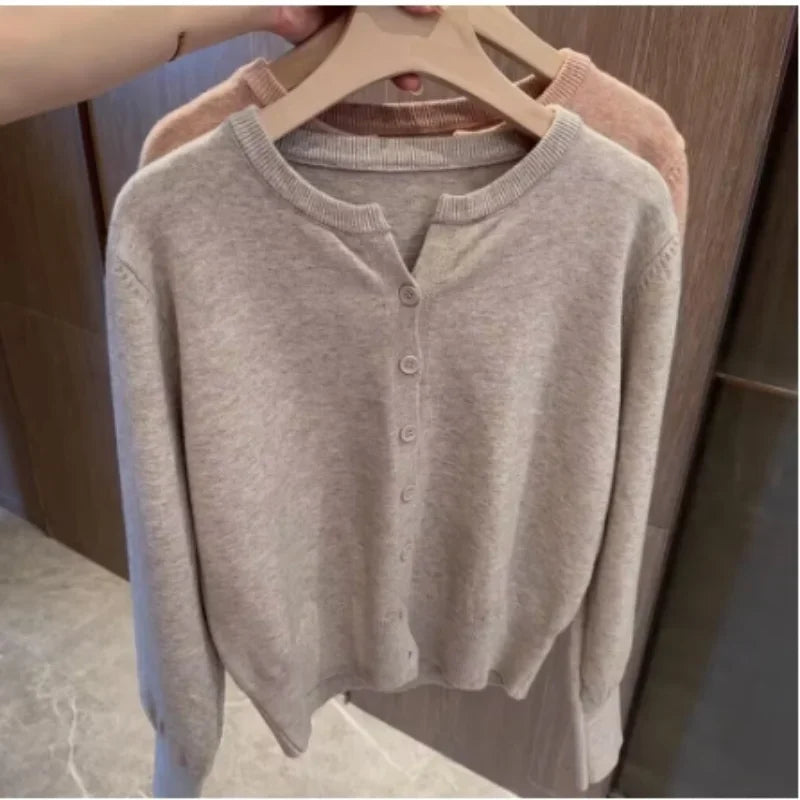 Drune | Cozy chunky knit wool cardigan sweater