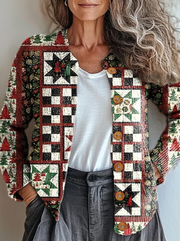 Drune | Patchwork Weihnachtsjacke