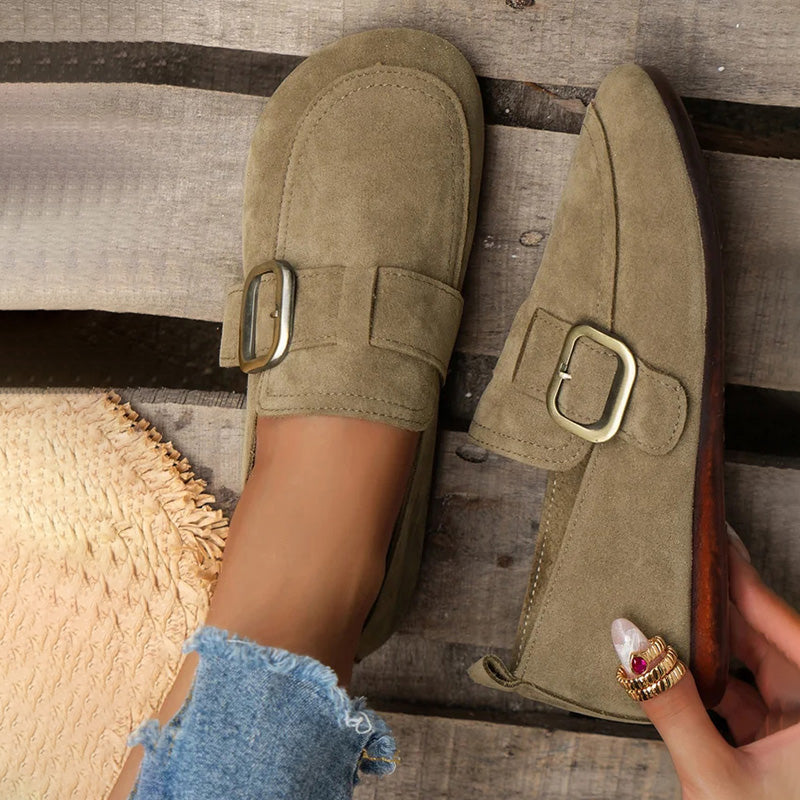Drune | Vintage Bequeme Slip-On-Schuhe