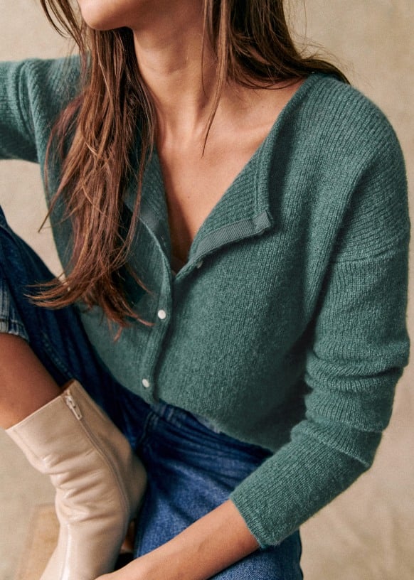 Drune | Cozy chunky knit cardigan sweater