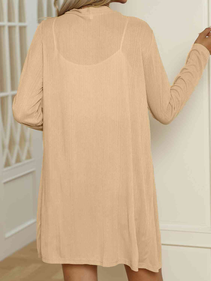 Drune | V-Ausschnitt Knopf-Oben Langarm Cardigan