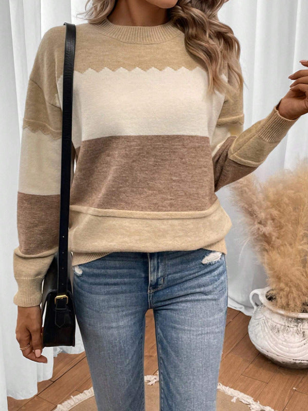 Drune | Strickpullover in sanften Pastellfarben