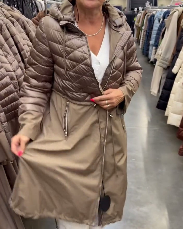 Drune | Gesteppte Jacke mit Kapuze