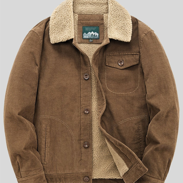 Drune | Jacke mit Knöpfen aus Fleece