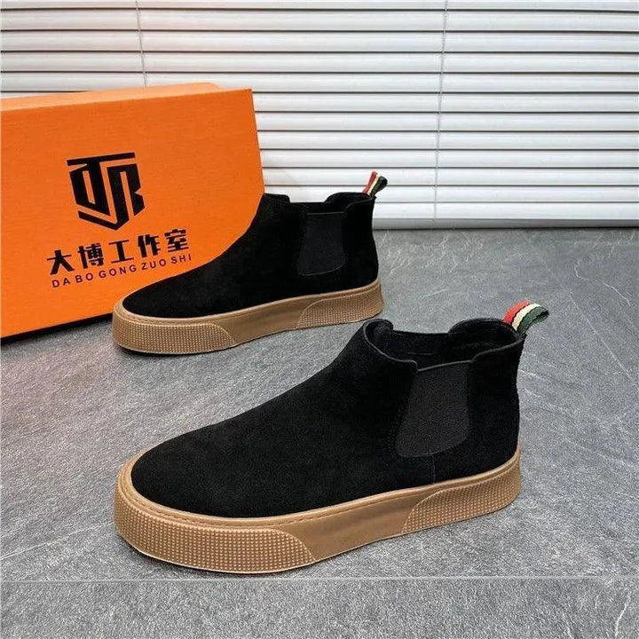 Drune | Chelsea Boots Herren aus Samt – Eleganter und lässiger Stil