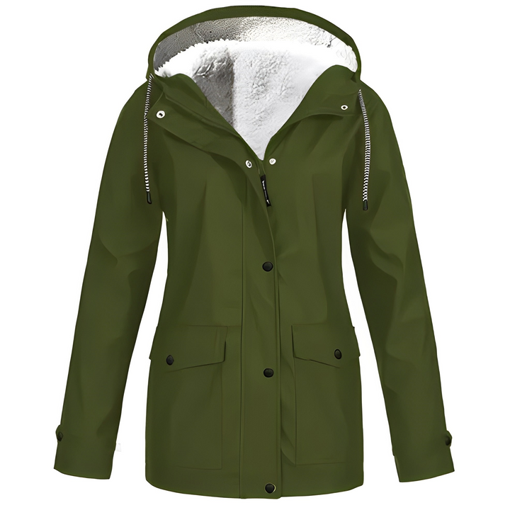 Drune | Outdoor-Haubenmantel mit Fleece-Futter für Damen