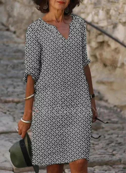 Drune | Elegantes Sommerkleid für Frauen Luftig und Modern
