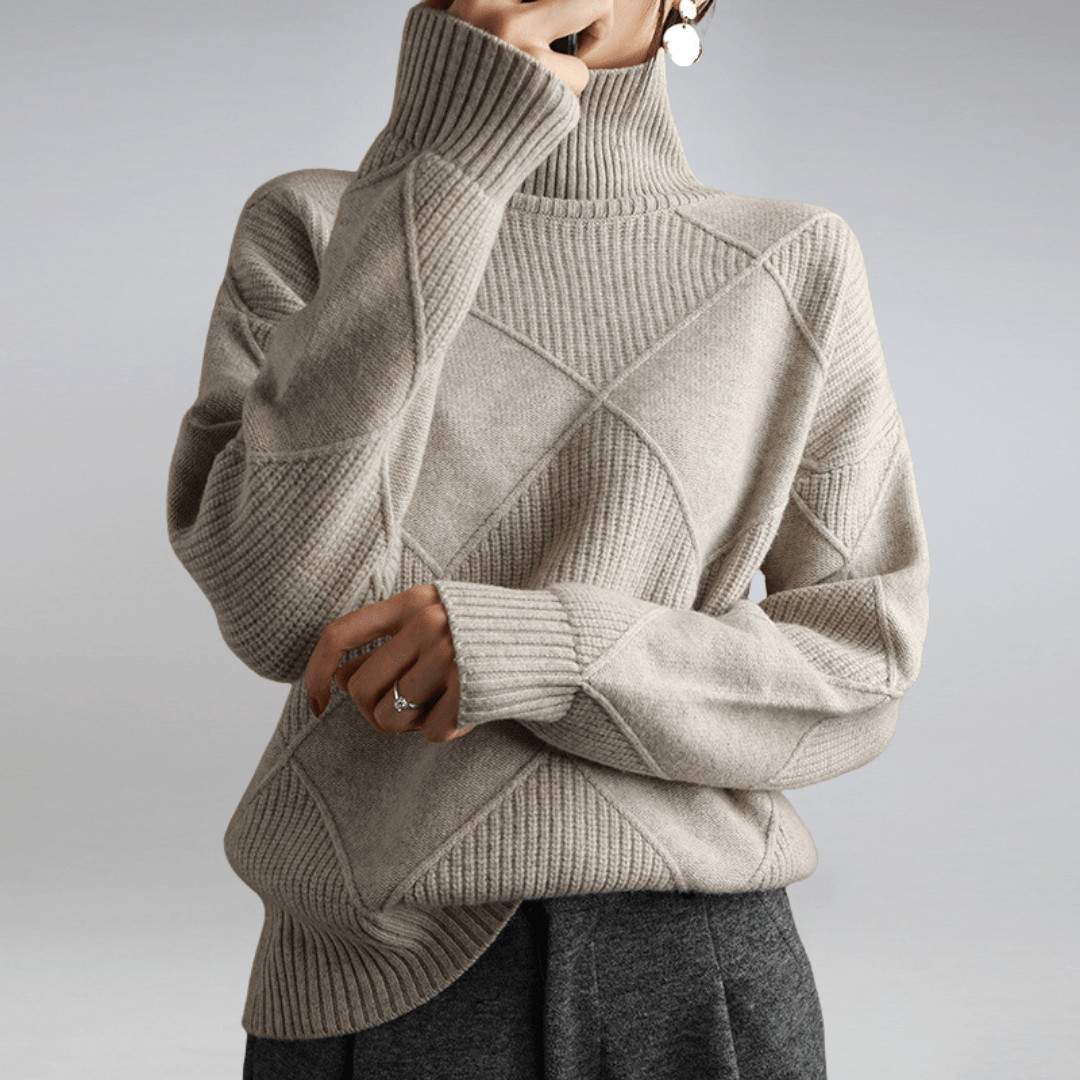 Drune | Weicher Rollkragenpullover