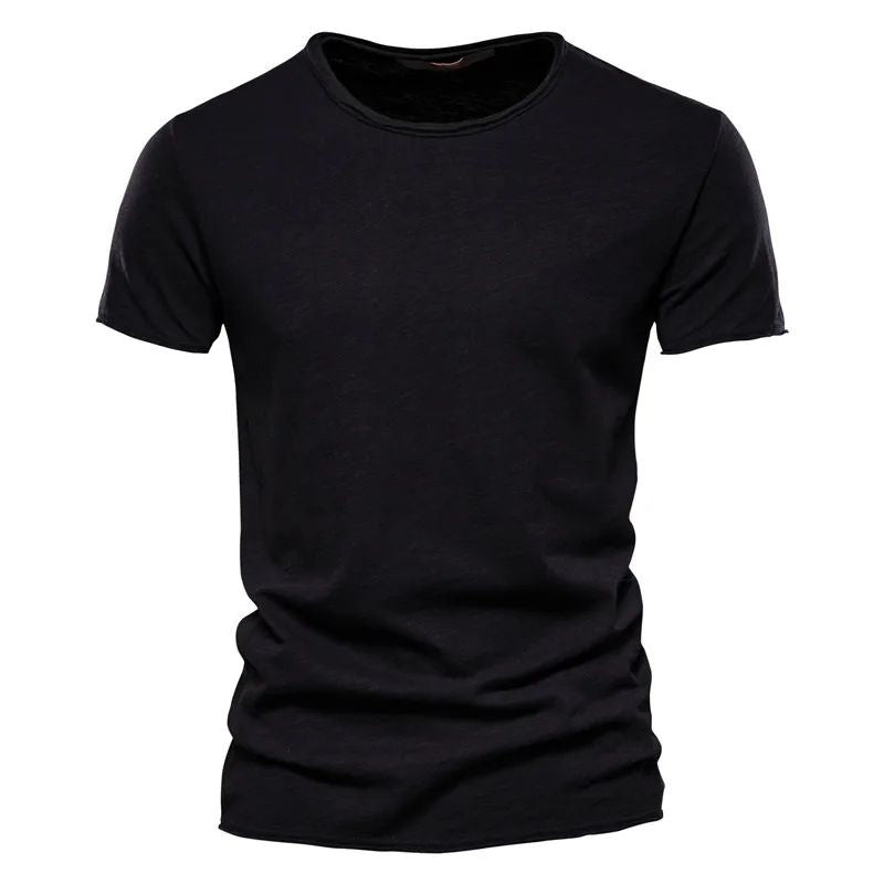Drune | Atmungsaktives Baumwoll Sommer T-Shirt Für Den Ganzen Tag Komfort