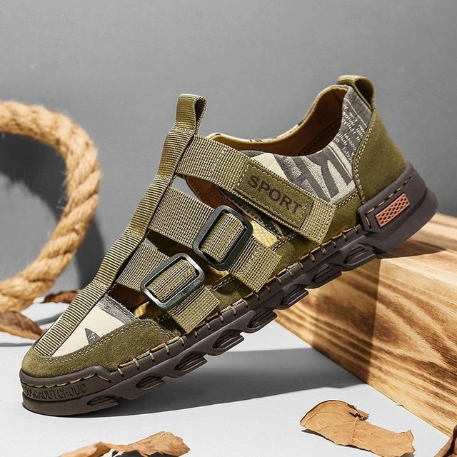Drune | Atmungsaktive Herrensandalen für Heiße Tage