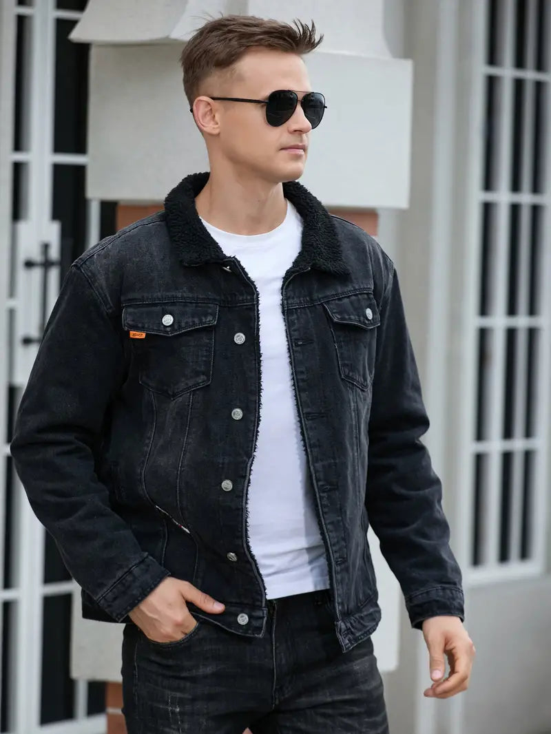 Drune | Jeansjacke Casual für Herren