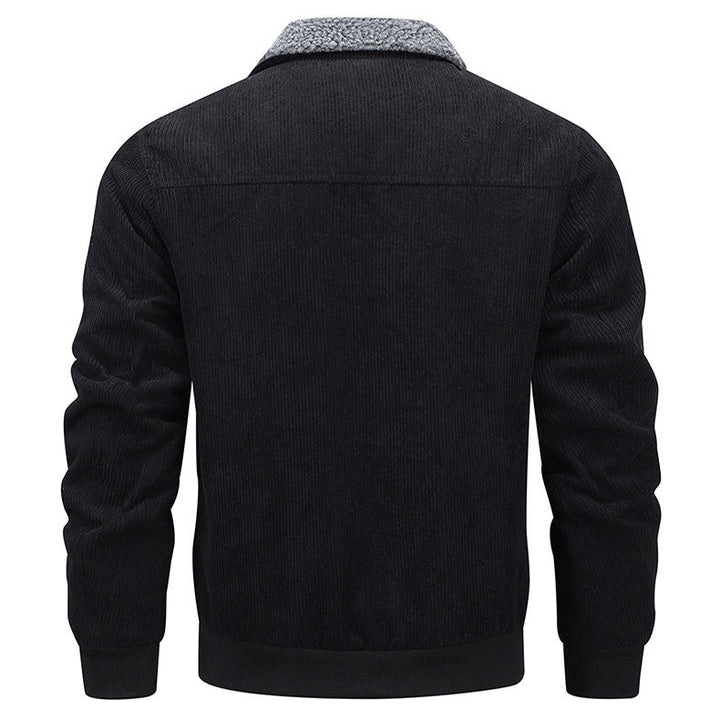 Drune | Cordjacke mit warmem Kragen für Männer