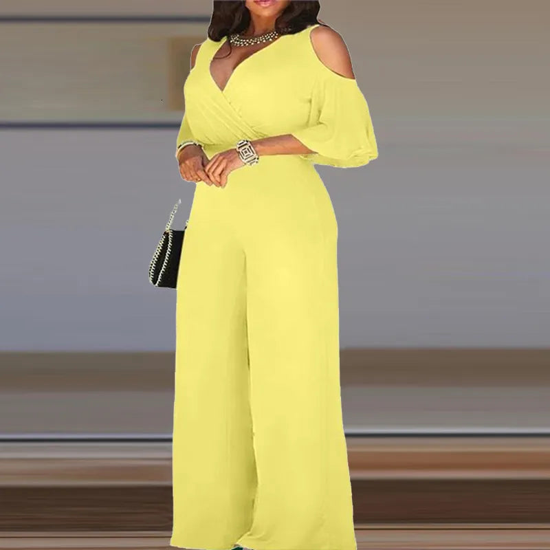 Drune - Hohle Schulterpartie Jumpsuits