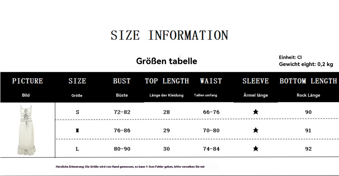 Drune | Hosenträger Top Temperament Kleid