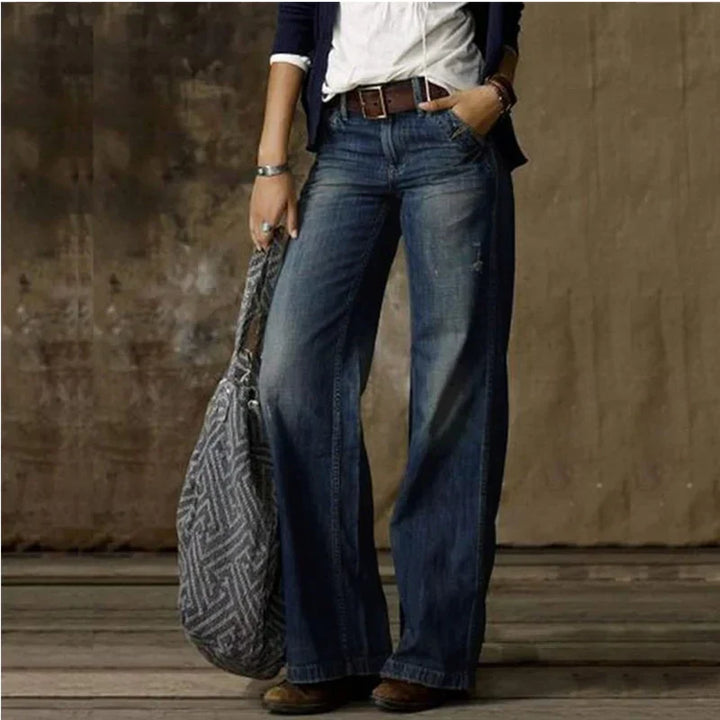 Drune | Vintage Weite Hosen Schicke Jeans