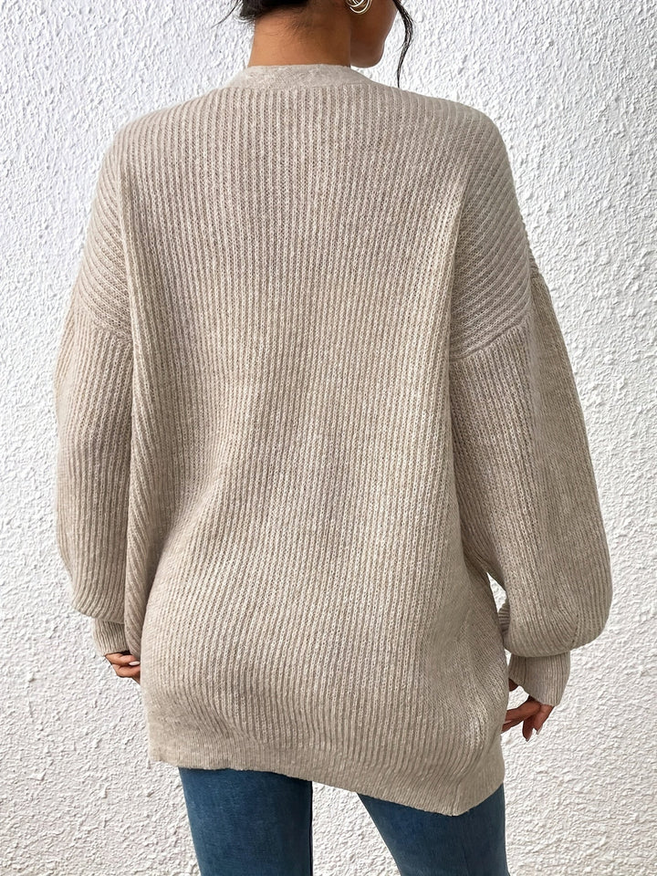 Drune | warmer Baumwollstrickwaren-Cardigan für Damen - Ideal für den Winter