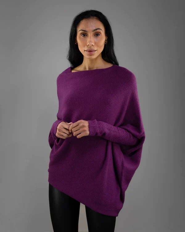 Drune | Asymmetrisch Drapierter Pullover