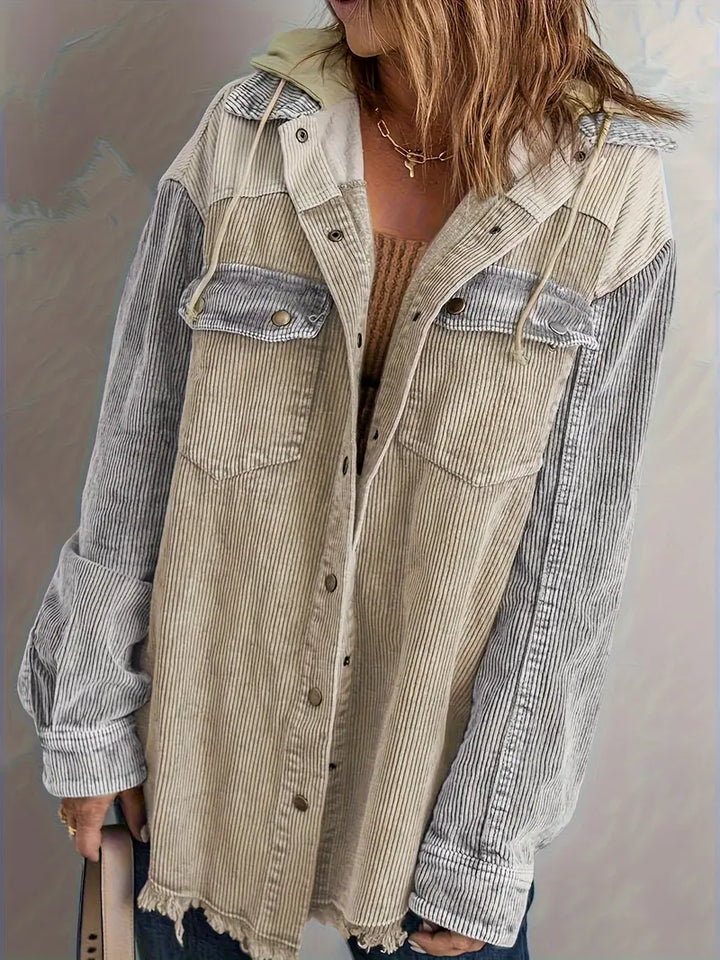 Mühelos und trendige Jacke