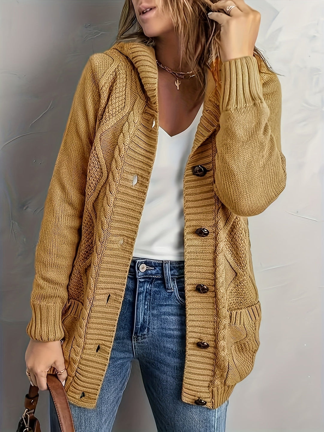 Drune | Fleece Cardigan