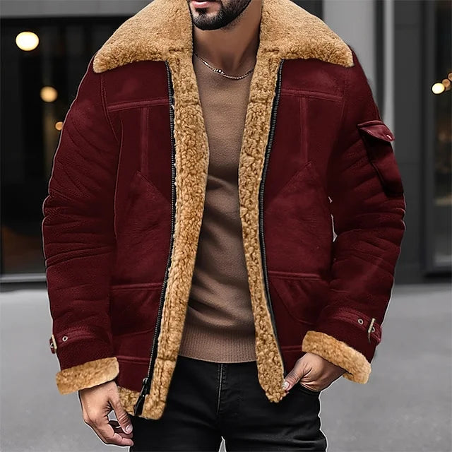 Drune | Daily Fashion Sherpa-Jacke Für Männer
