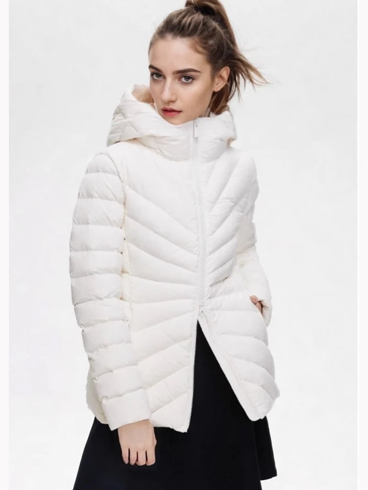 Drune | Leichte gesteppte Jacke mit Kapuze